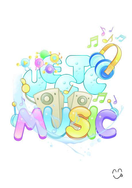 校园之声广播站LOGO矢量图免费下载_psd格式