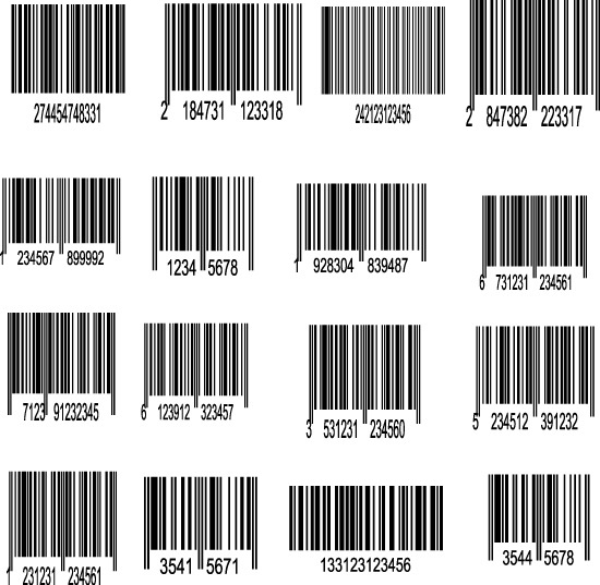 矢量商品条形码图片素材矢量图免费下载_格式:eps(图片编号:10826368)