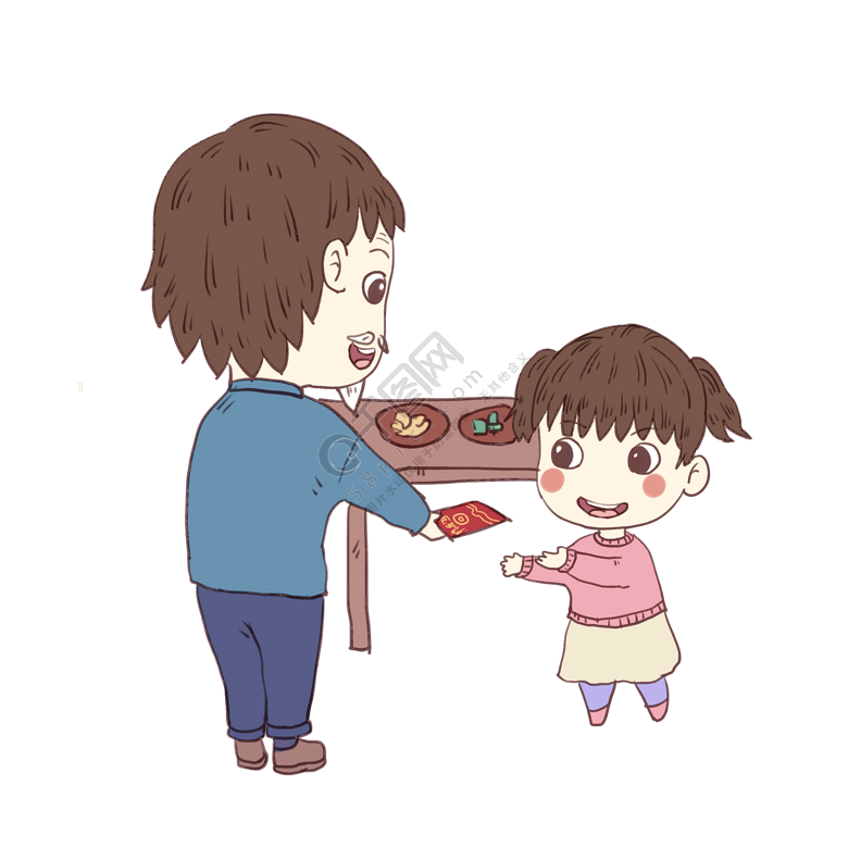 欢乐新年爷爷给红包模板免费下载_psd格式_2362像素_编号33301897