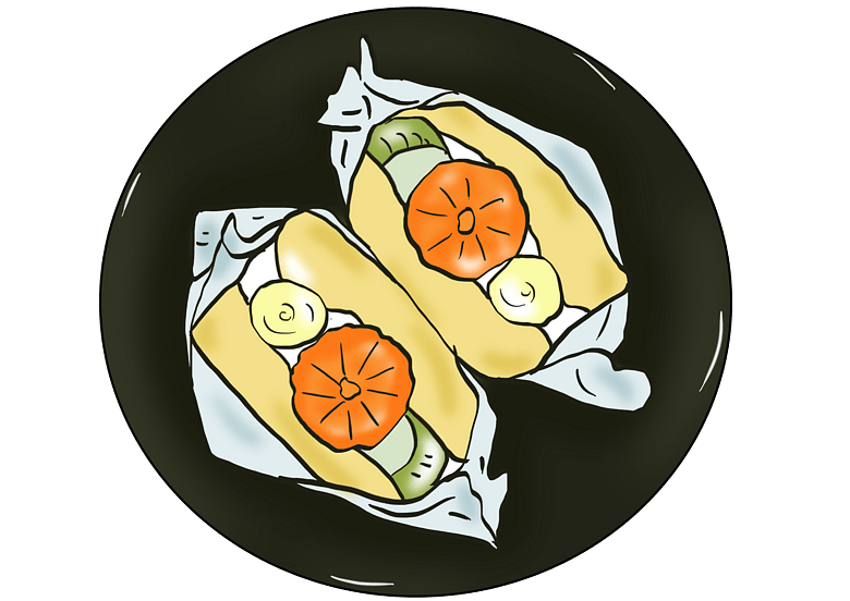 手绘小清新食物卡通插画水果蛋糕可爱模板免费