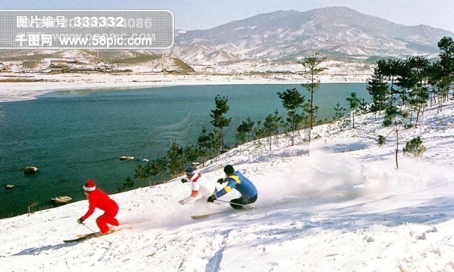 中国 吉林 冬天 雪景 景观 景色 风景 风情 人文 