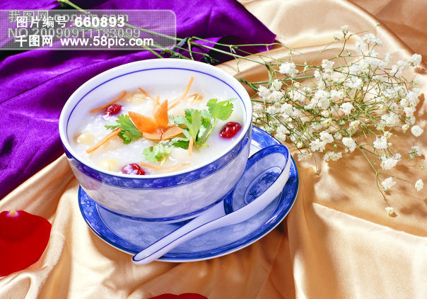 莲子红枣桂圆粥(甜)燕窝高清图片免费下载_jpg