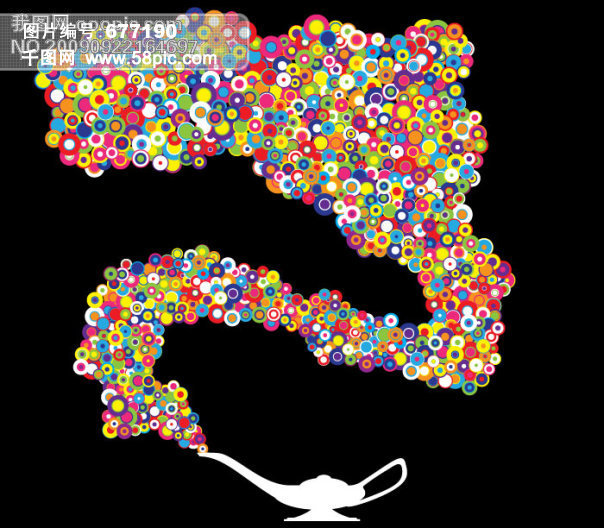 阿拉丁神灯模板免费下载_eps格式_编号67719