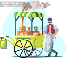 小吃车图片免费下载_小吃车素材_小吃车模板