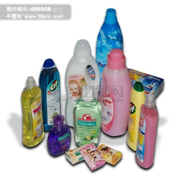 毛巾香薰洗发水花人物化妆品面膜牙刷PSD分