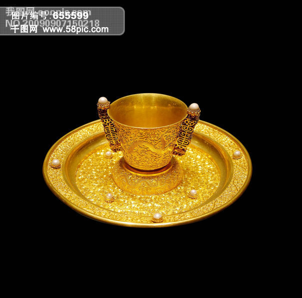 古代金杯金碟模板免费下载_psd格式_1468像素