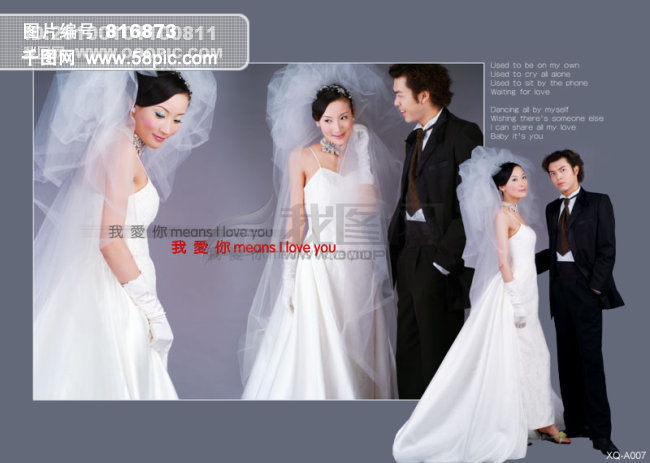 婚纱照视频模板_婚纱照图片唯美(3)