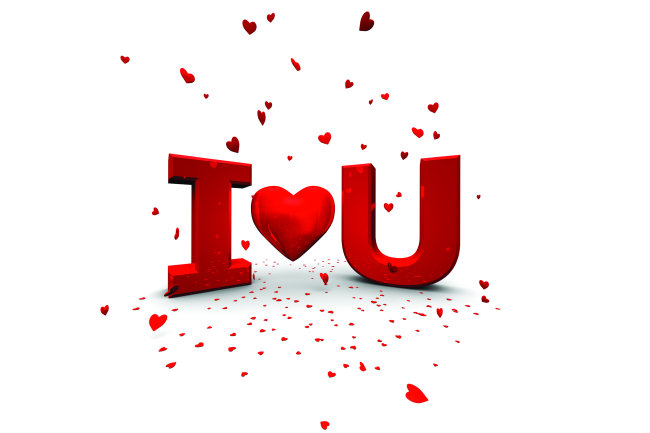 红色立体i心u.psd psd素材免费下载-千图网www.58pic.com