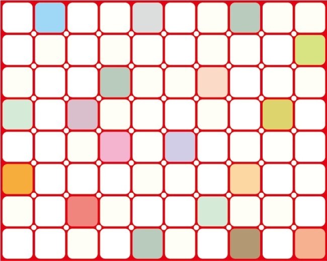 矢量简单方格背景素材