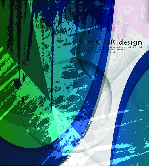 矢量抽象斑驳色彩图形背景