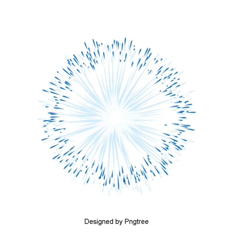 简单的烟花装饰图案设计