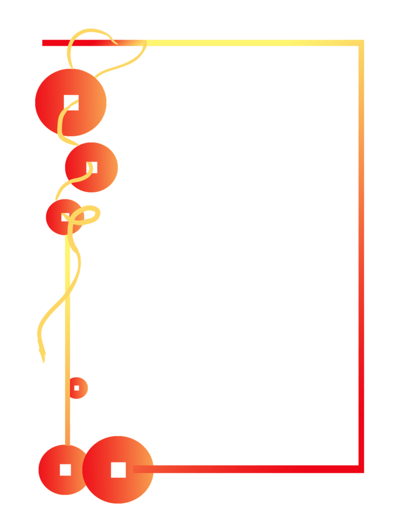 喜庆中国风手绘边框新年边框装饰素材模板免费下载_psd格式_1417像素