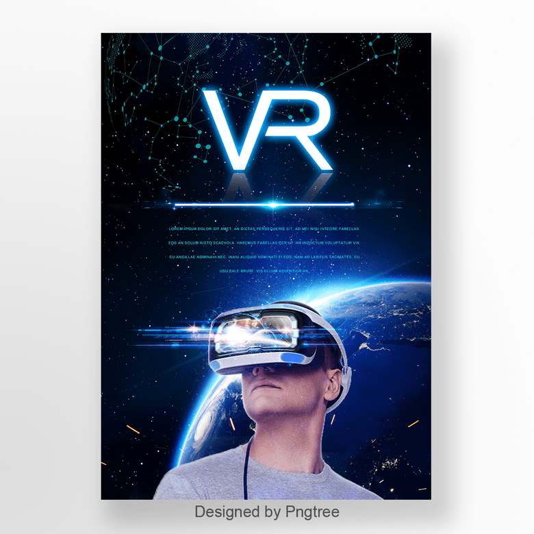 科学技术vr虚拟现实未来海报模板免费下载_psd格式_1200像素_编号